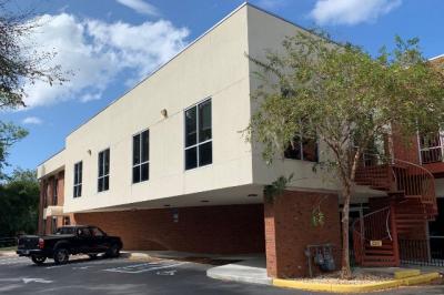 Exterior of clinic building